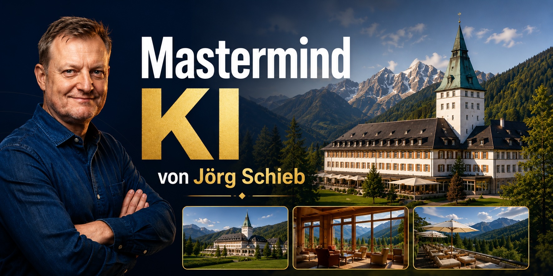 Mastermind KI mit Jörg Schieb – Schloss Elmau, 16.–19. September 2026